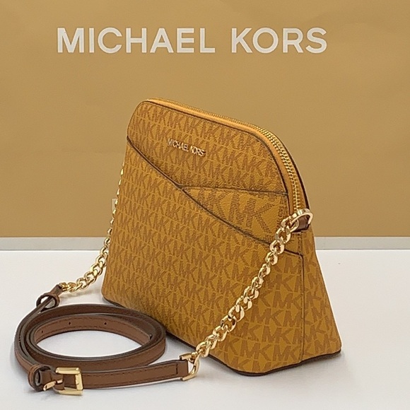 Michael Kors Medium Dome Xcross Xbody Bag
Color: Marigold Multi - Picture 5 of 15